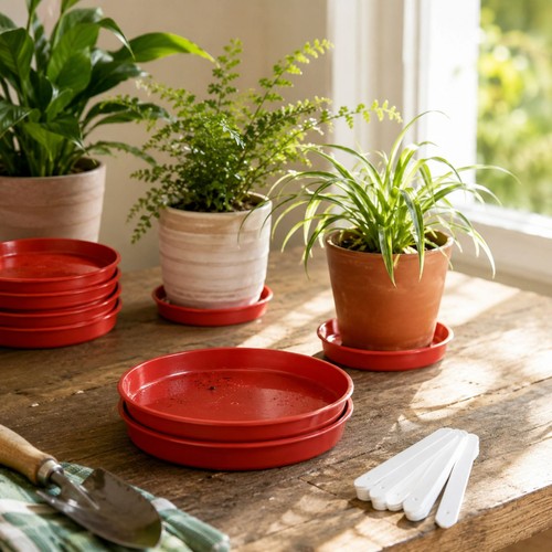 Pack plant pot saucers - plant,