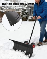 Adjustable Snow Shovel with