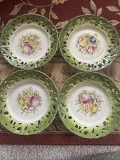 Set 4 Montrose Vintage Plates