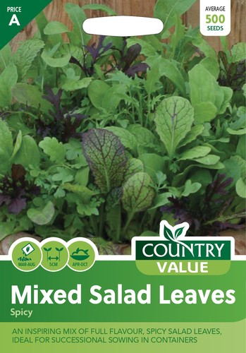 Mixed salad leaves - leaves, 490