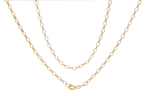 Fine vintage 9ct gold belcher - gold,