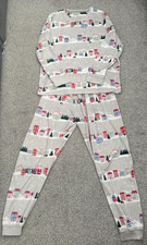 Primark  Women’s Soft Christmas Pyjama Set Size Uk 10/12