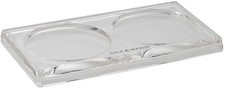 Cole & Mason Ramsgate Clear Salt and Pepper Mill Tray, Salt and Pepper Tray/Oil