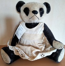 FORGET ME NOT BEARS.PANDA.BY JOY WILTSHIRE 2022 OOAK.FOR TEDDY BEARS OF WITNEY