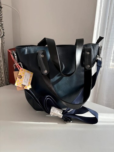 White stuff leather bag