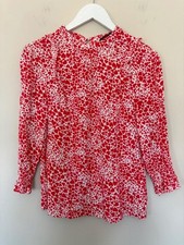 Oasis Red Pink Heart Print