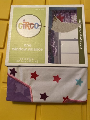 Circo valance curtain star - valance,