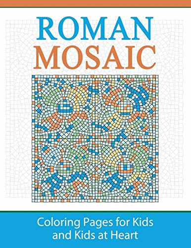 Roman mosaic coloring pages - mosaic,