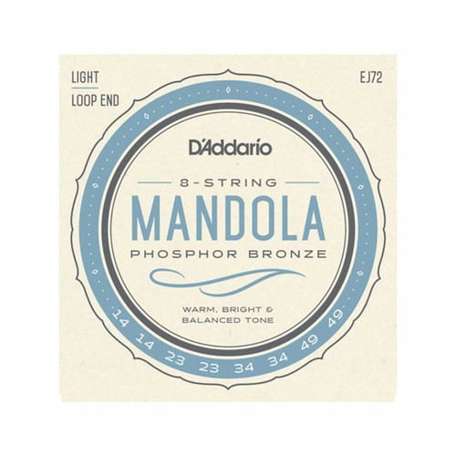 Mandola strings addario ej72 - d'addario,