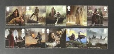 GB 2021 MNH LEGEND OF KING ARTHUR SET