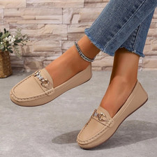 LADIES Womens Flats Slip on