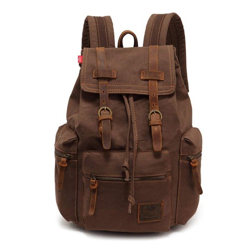 Vintage canvas backpack - vintage,