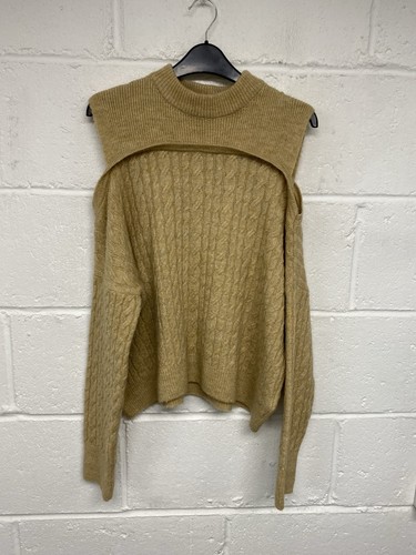 Lipsy camel cable knit - knit, cut