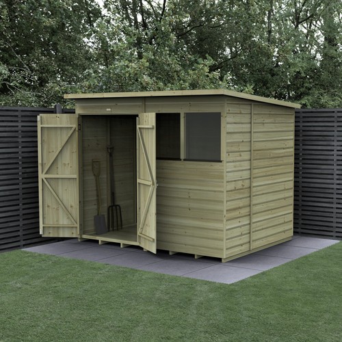 Forest beckwood 8x6 pent shed - beckwood,