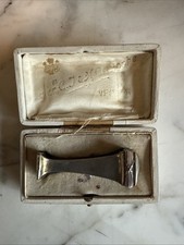 Lovely Antique 800 Silver Wax Seal Stamper - Cased