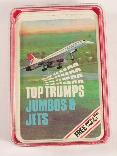 Jumbos jets top trumps - jets,