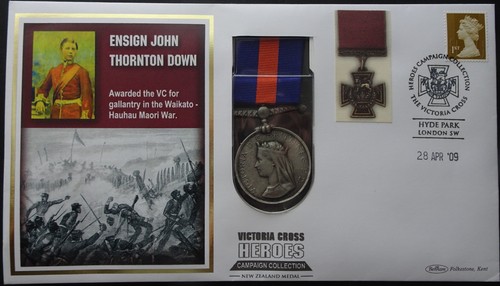 Replica new zealand medal - new,