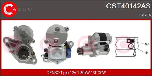 Starter motor anticlockwise - motor,
