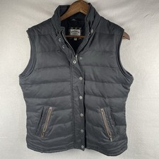 Fat Face Gilet Womens 14 Black