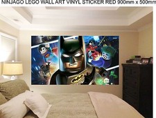 LEGO BATMAN   WALL ART 100cm