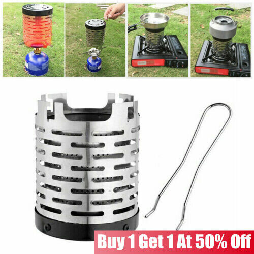 Camping heater attachment for - camping,