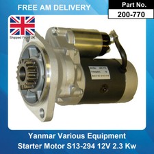Starter Motor for Yanmar