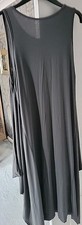 Ladies Parachute / Lagenlook Charcoal Grey Pull Over Dress One Size 36" Chest