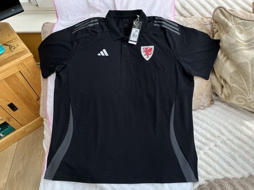 Adidas black wales football - black,