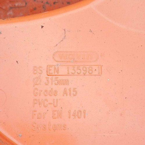 Wavin pvc 315mm round - wavin,