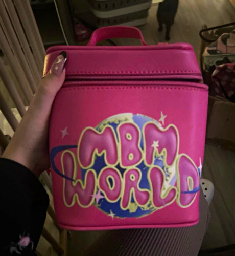 Pink mbm world logo small - pink,