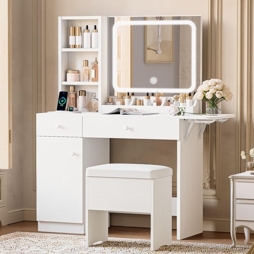 Vanity desk with - desk,