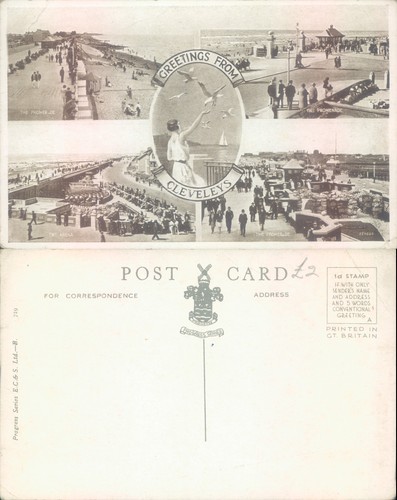 Cleveleys promenade and