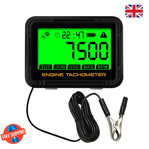 Motorcycle digital lcd engine - lcd,