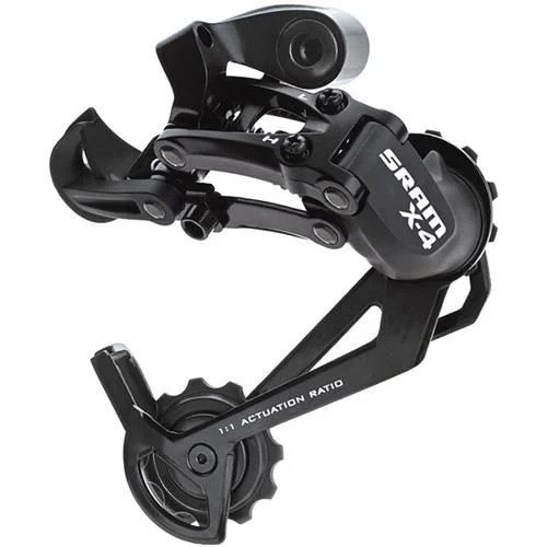 Sram rear derailleur black - x4,