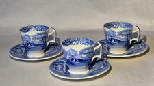 3 Spode Italian Blue & White