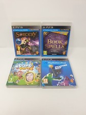 Playstation Move Game Bundle PS3 Sorcery Book of Spells Starter Disc Start Party