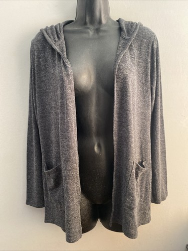 Hooded cardigan - hooded,