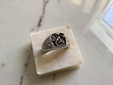 An Unusual Men's Silver-toned “ SCORPION “ Signet Ring' Size W.See photo’s
