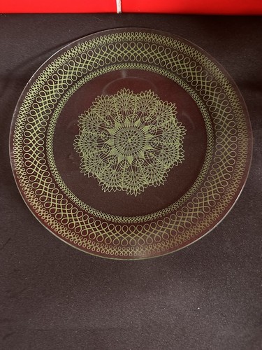 Vintage chance glass - glass, plate