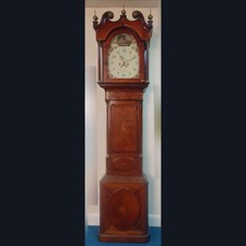 GRANDFATHER CLOCK, CASE CIRCA 1770, ISLE OF WIGHT, UNDERHILL, 1830s CLOCK, TALL