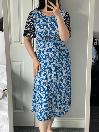 Monsoon blue floral daisy - blue,