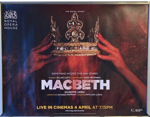 Cinema poster macbeth - macbeth, (verdi)