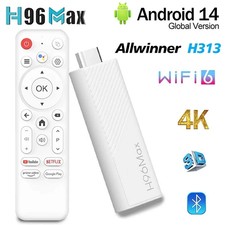 H96 Max Android 14 TV Stick 4K