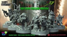 Shadow fangs teddy - shadow,