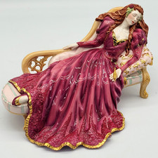 Franklin Mint Fairytale Princess Figure Sleeping Beauty Gerda Neubacher