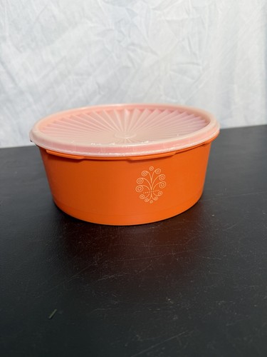 Vintage tupperware orange - vintage,