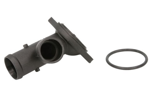 Coolant line flange front fits - coolant,