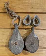 Vintage Cast Iron Single Wheel