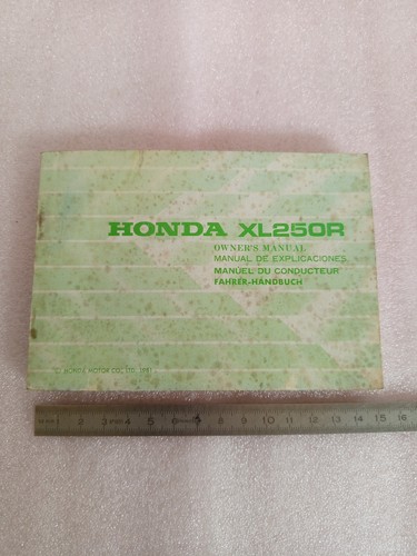 Genuine 1981 honda - honda, 250