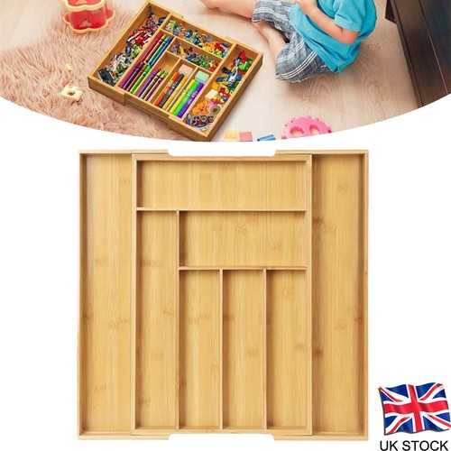Large extendable cutlery tray - extendable,
